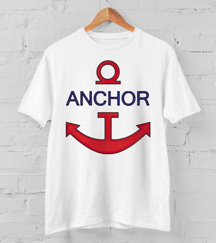 One Piece Monkey D Luffy Anchor Symbol Emblem T-Shirt