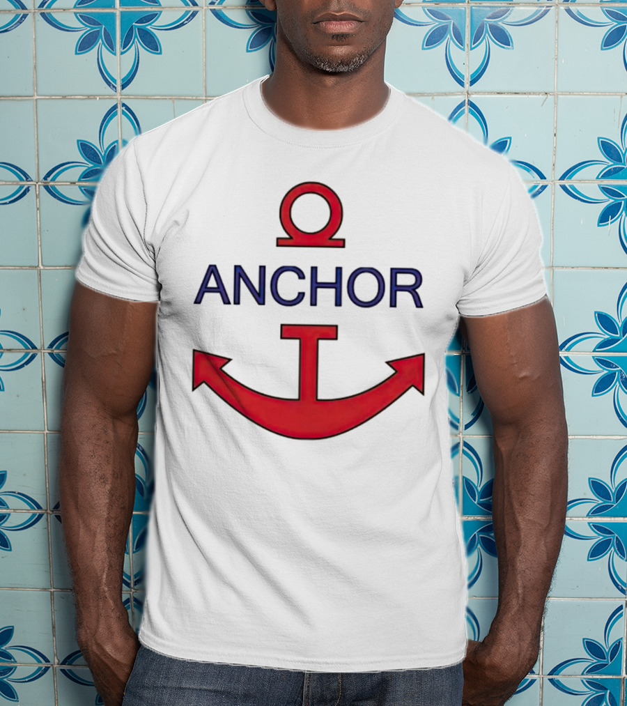 One Piece Monkey D Luffy Anchor Symbol Emblem T-Shirt
