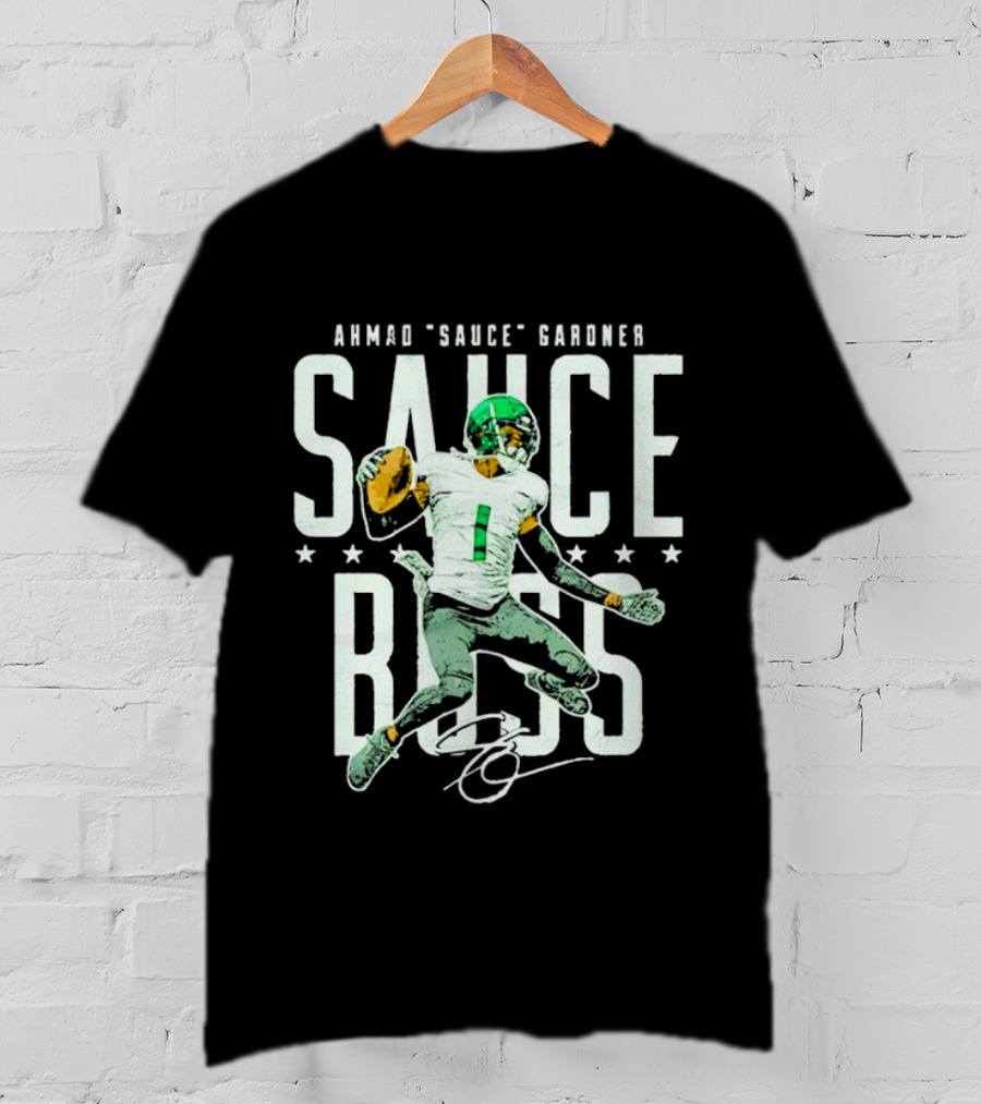 Ahmad Sauce Gardner Sauce Boss Football T-Shirt