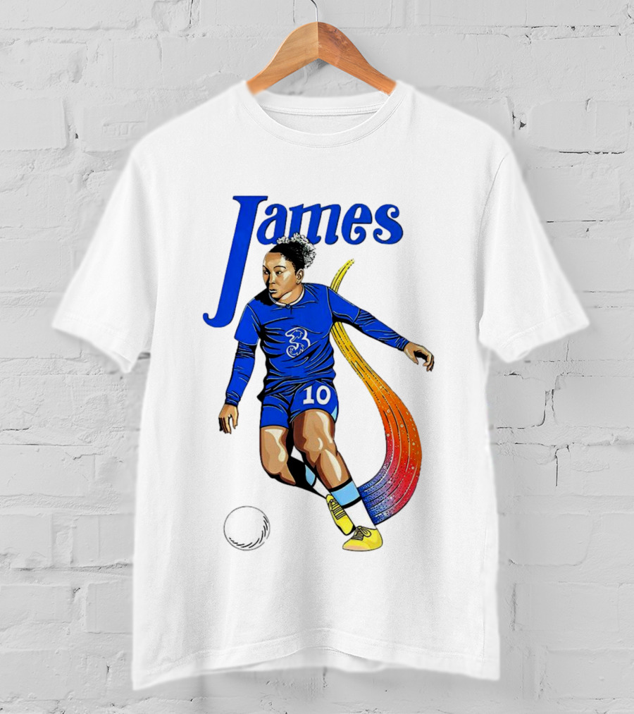 Chelsea Women Soccer Lauren James Number 10 Cheat Code T-Shirt