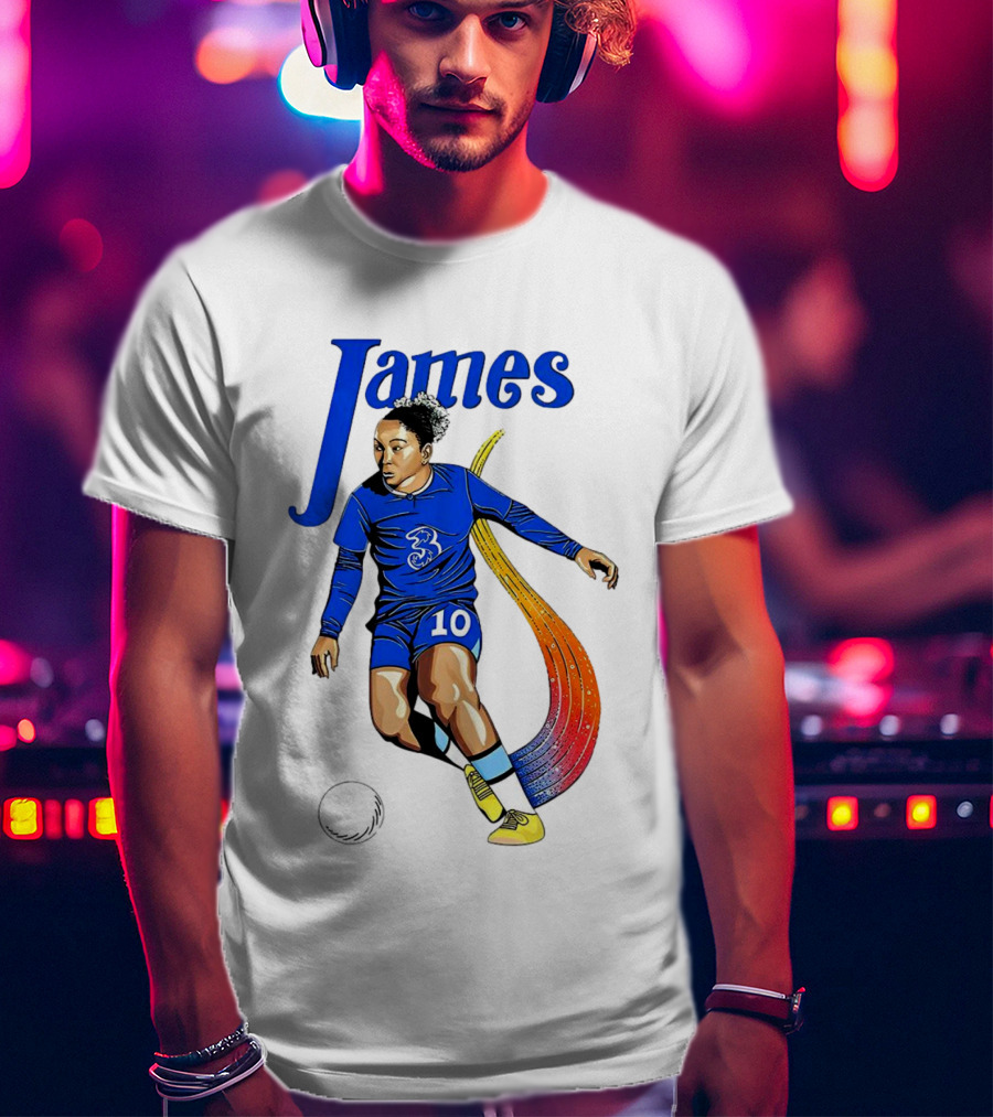 Chelsea Women Soccer Lauren James Number 10 Cheat Code T-Shirt