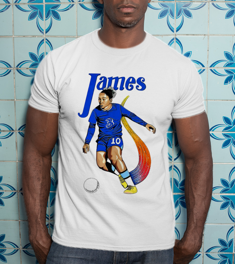 Chelsea Women Soccer Lauren James Number 10 Cheat Code T-Shirt
