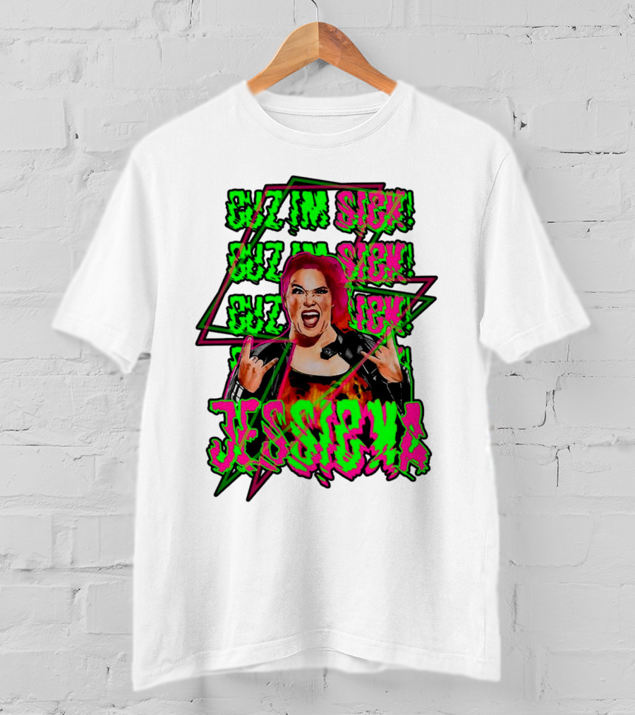 Jessicka Cuz I'm Sick Sign Of The Horns T-Shirt