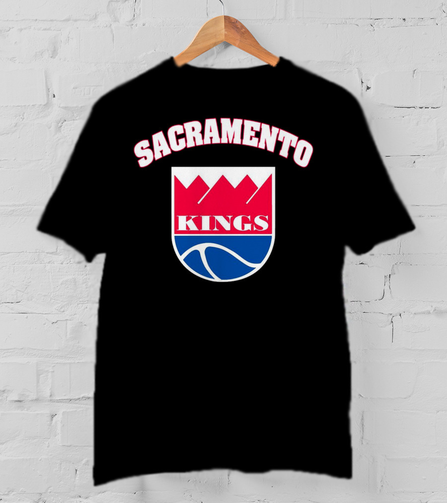 Sacramento Kings Retro Basketball Team T-Shirt