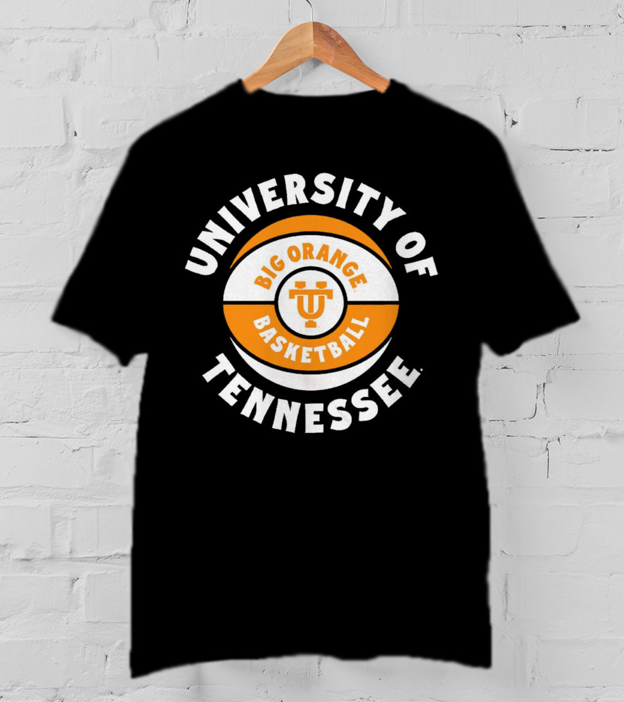 Big Orange Basketball Vintage University Of Tennessee T-Shirt