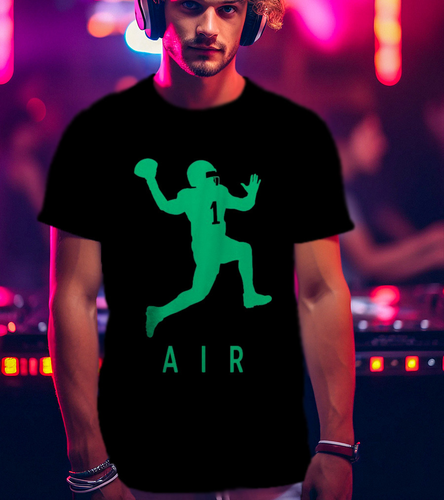 Jalen Hurts Philadelphia Eagles QB1 Air Jumpman T-Shirt
