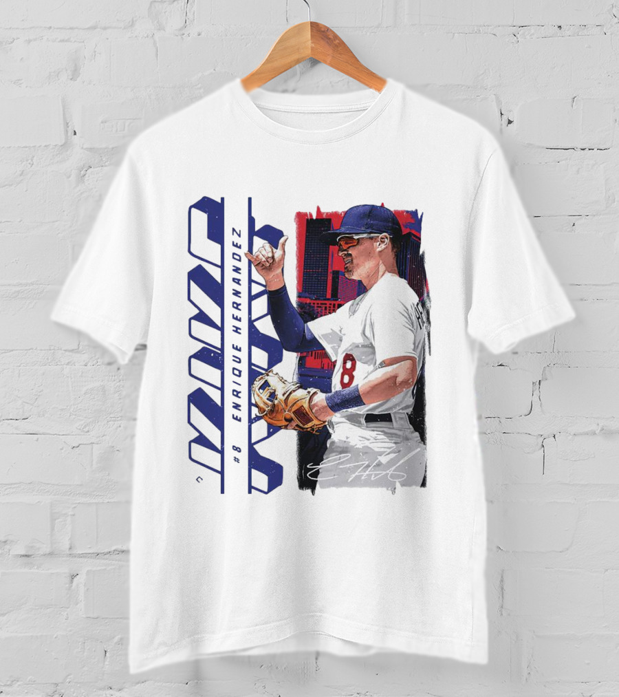 Enrique Hernandez Los Angeles Dodgers MVP T-Shirt