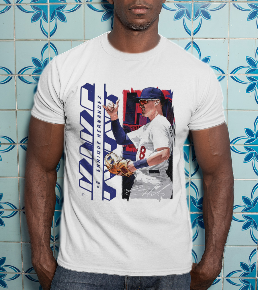 Enrique Hernandez Los Angeles Dodgers MVP T-Shirt