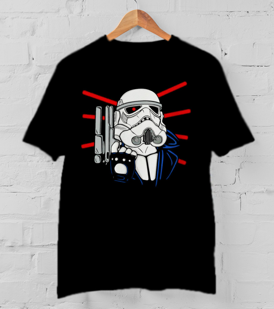 Star Wars Stormtrooper Meets The Terminator Mashup The Storminator T-Shirt