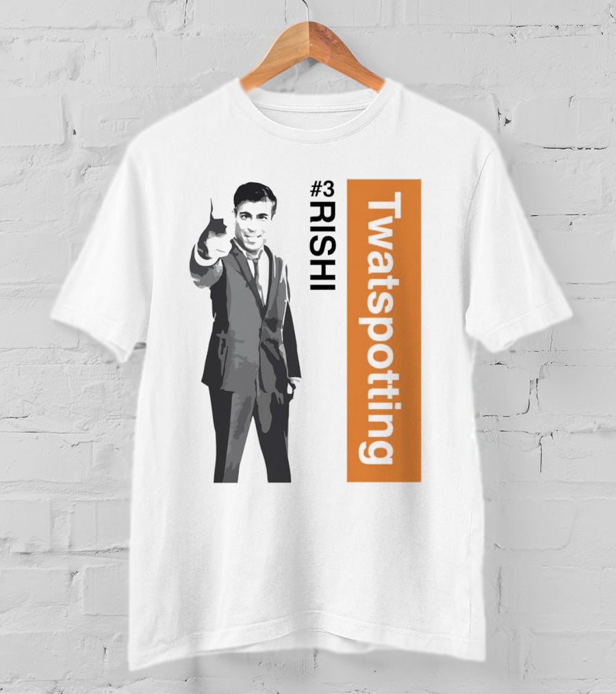 Twatspotting #3 Rishi Thumbs Up Gesture T-Shirt