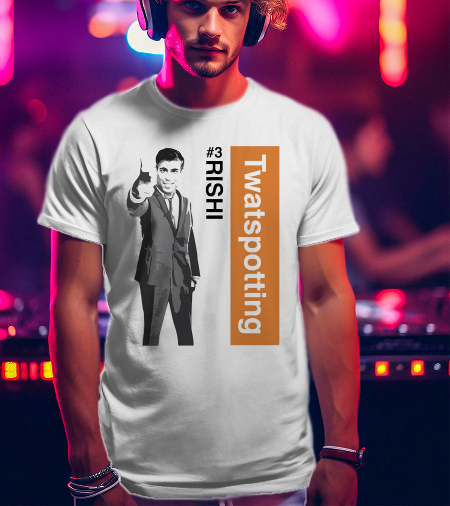 Twatspotting #3 Rishi Thumbs Up Gesture T-Shirt
