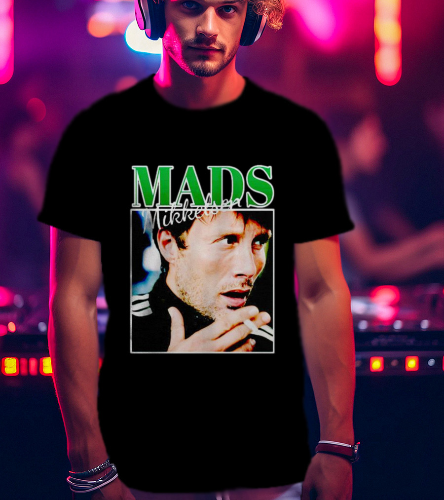 Mads Mikkelsen 90’s Vintage Style Hannibal Concept T-Shirt