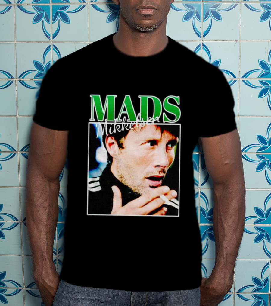 Mads Mikkelsen 90’s Vintage Style Hannibal Concept T-Shirt