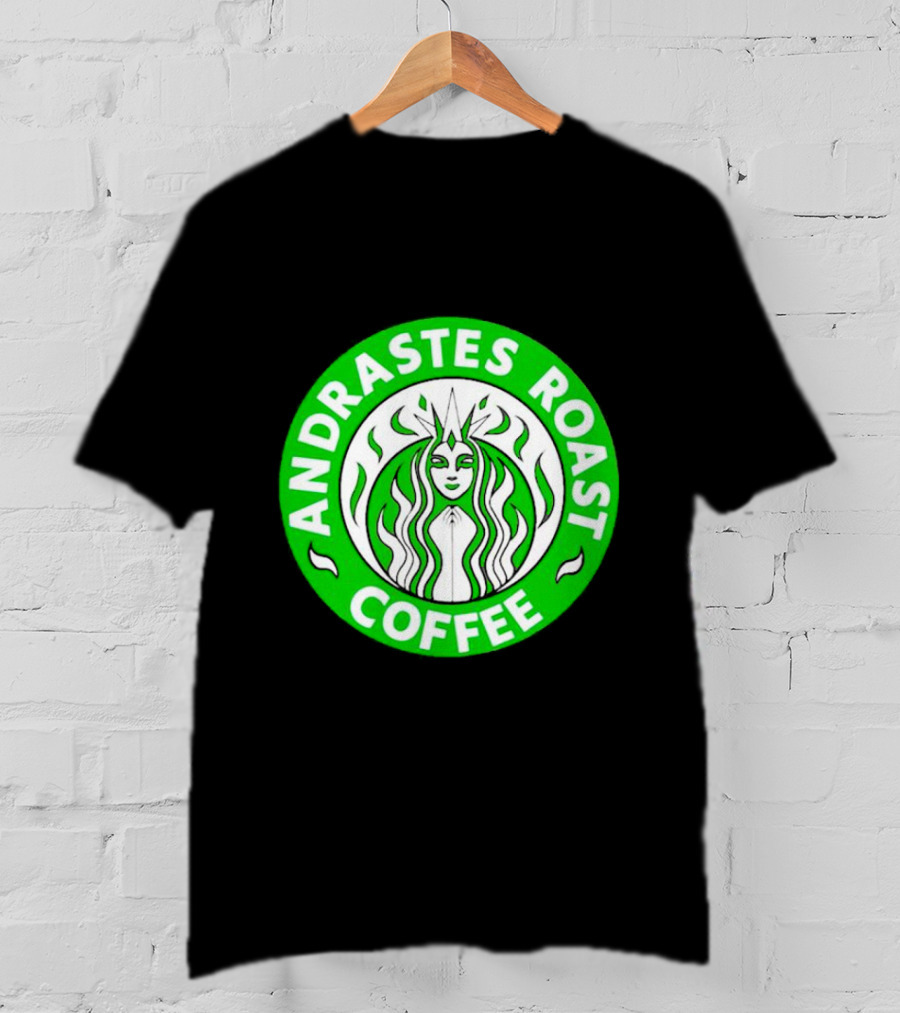 Andrastes Roast Coffee Inquisition Green T-Shirt