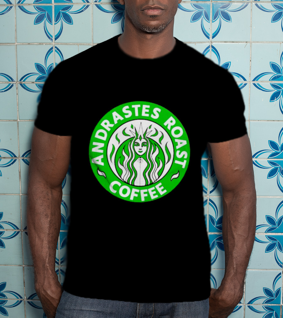 Andrastes Roast Coffee Inquisition Green T-Shirt