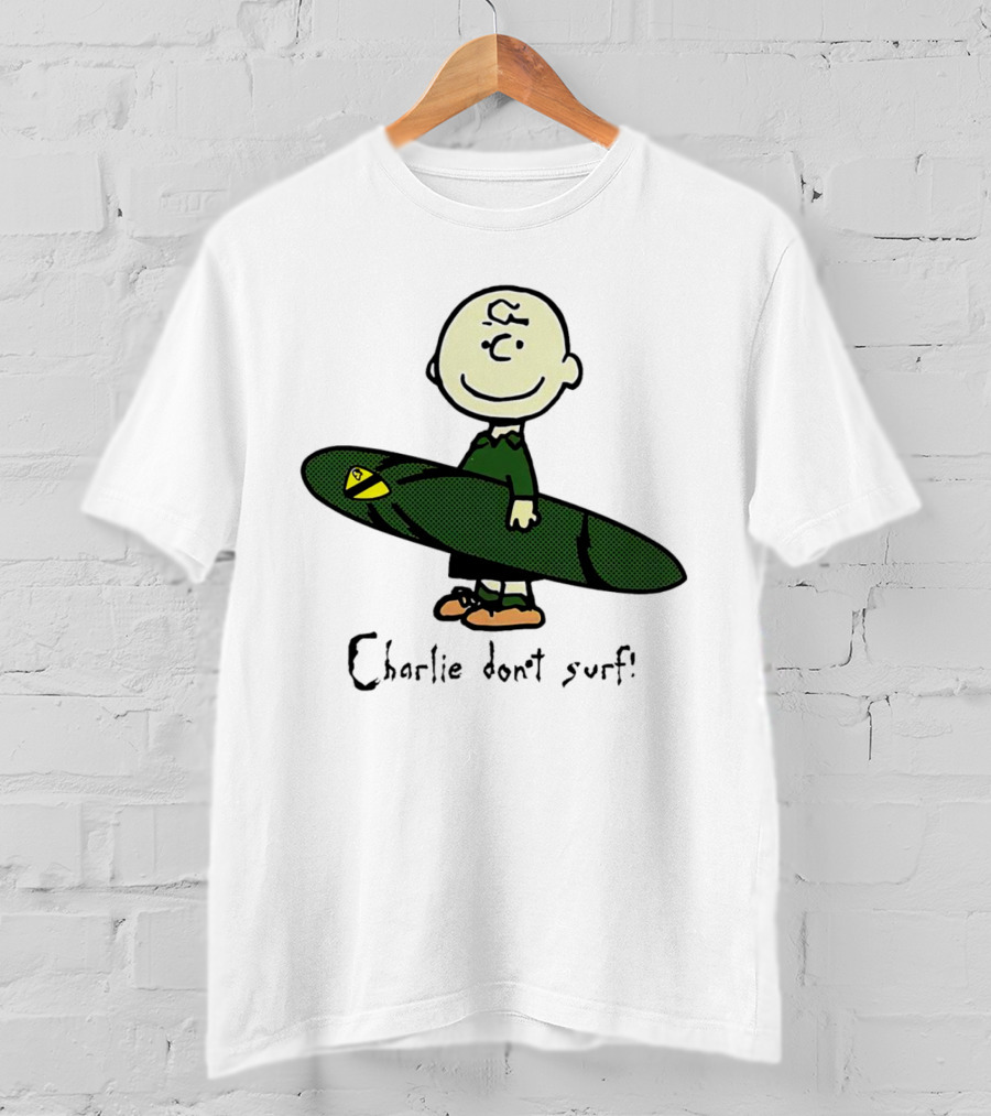 Charlie Brown Don't Surf Vintage T-Shirt