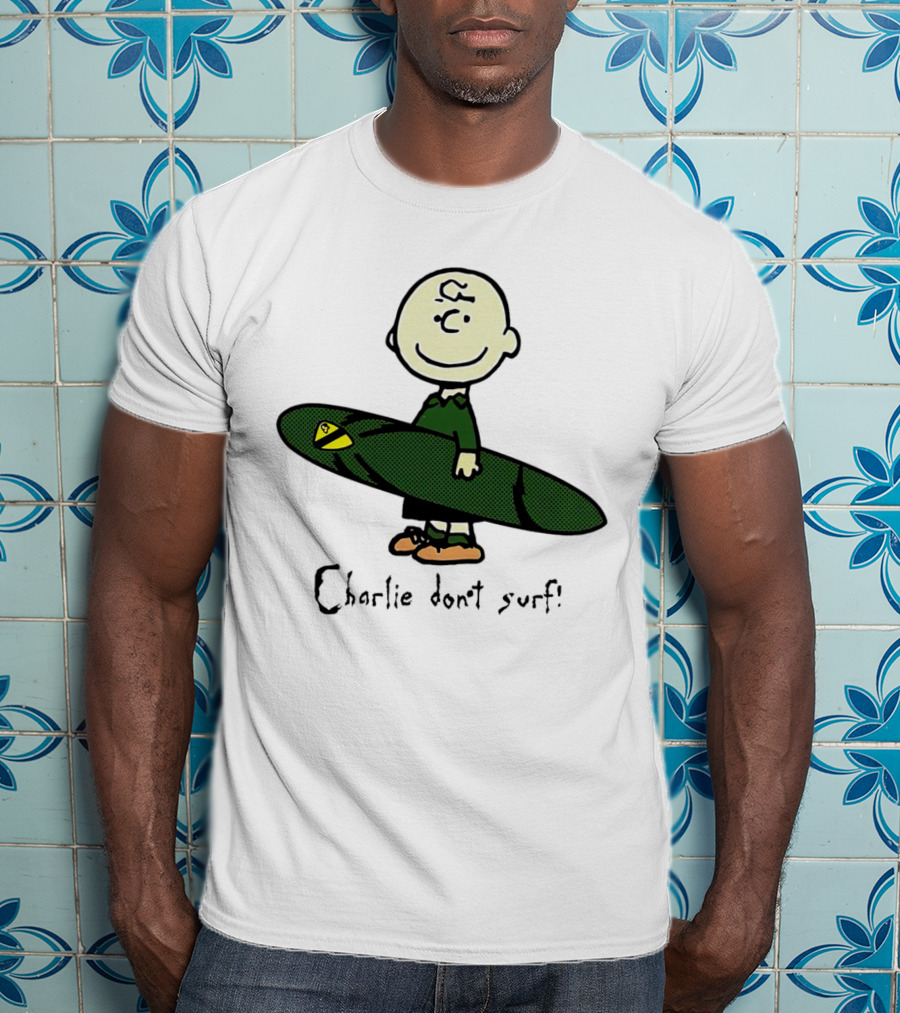 Charlie Brown Don't Surf Vintage T-Shirt