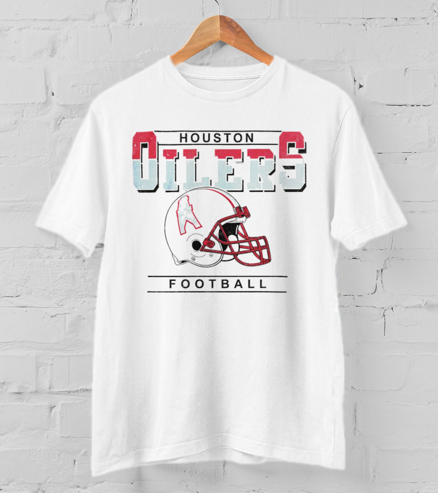 Houston Oilers Football Helmet T-Shirt