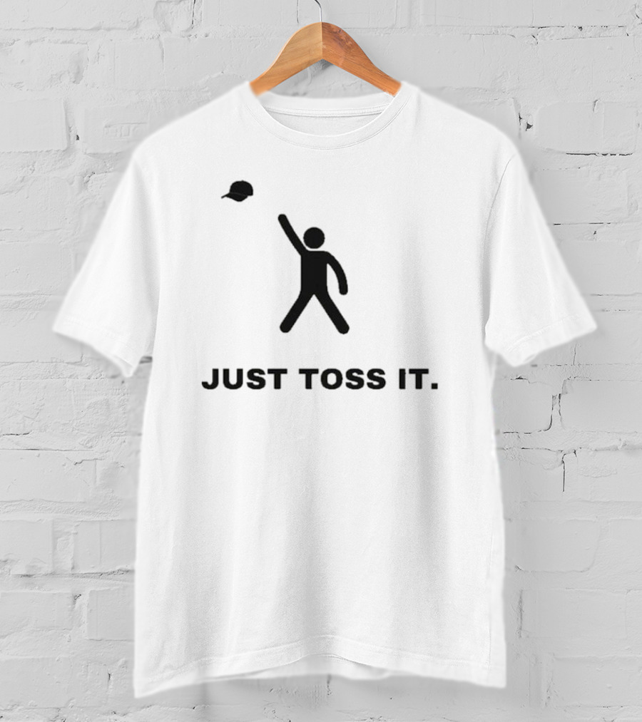 Montgomery Alabama Brawl Just Toss It Iconic Silhouette And Cap In Motion T-Shirt
