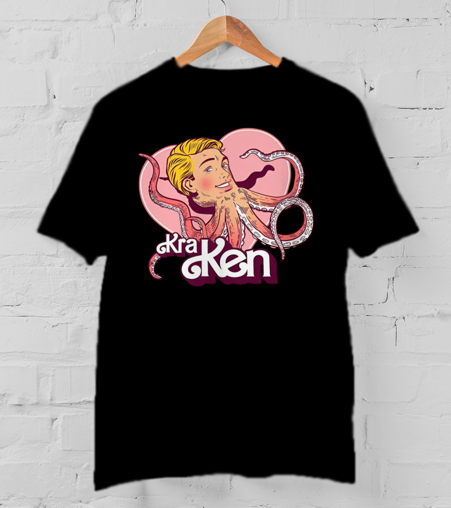 Ken KraKen Barbie Octopus T-Shirt
