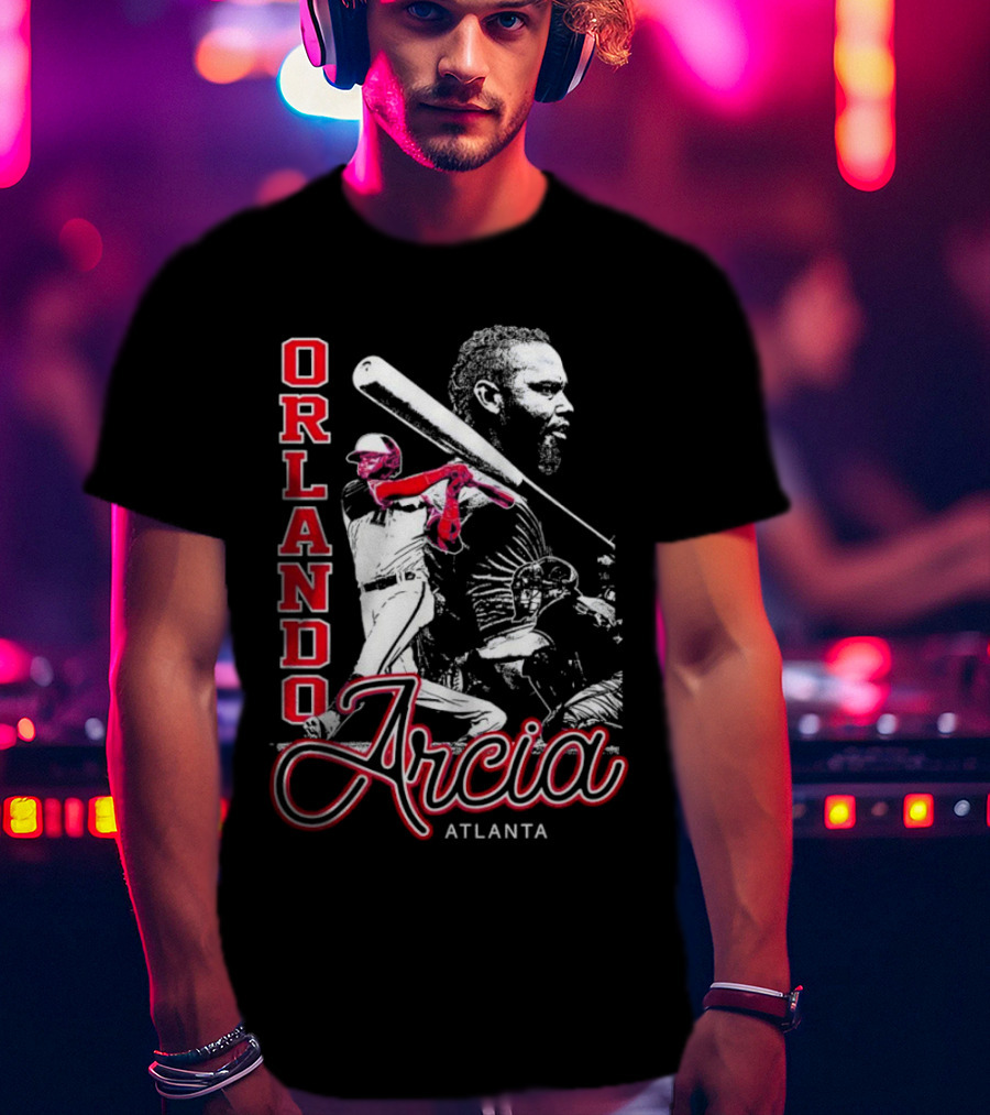 Orlando Arcia Atlanta Swing T-Shirt