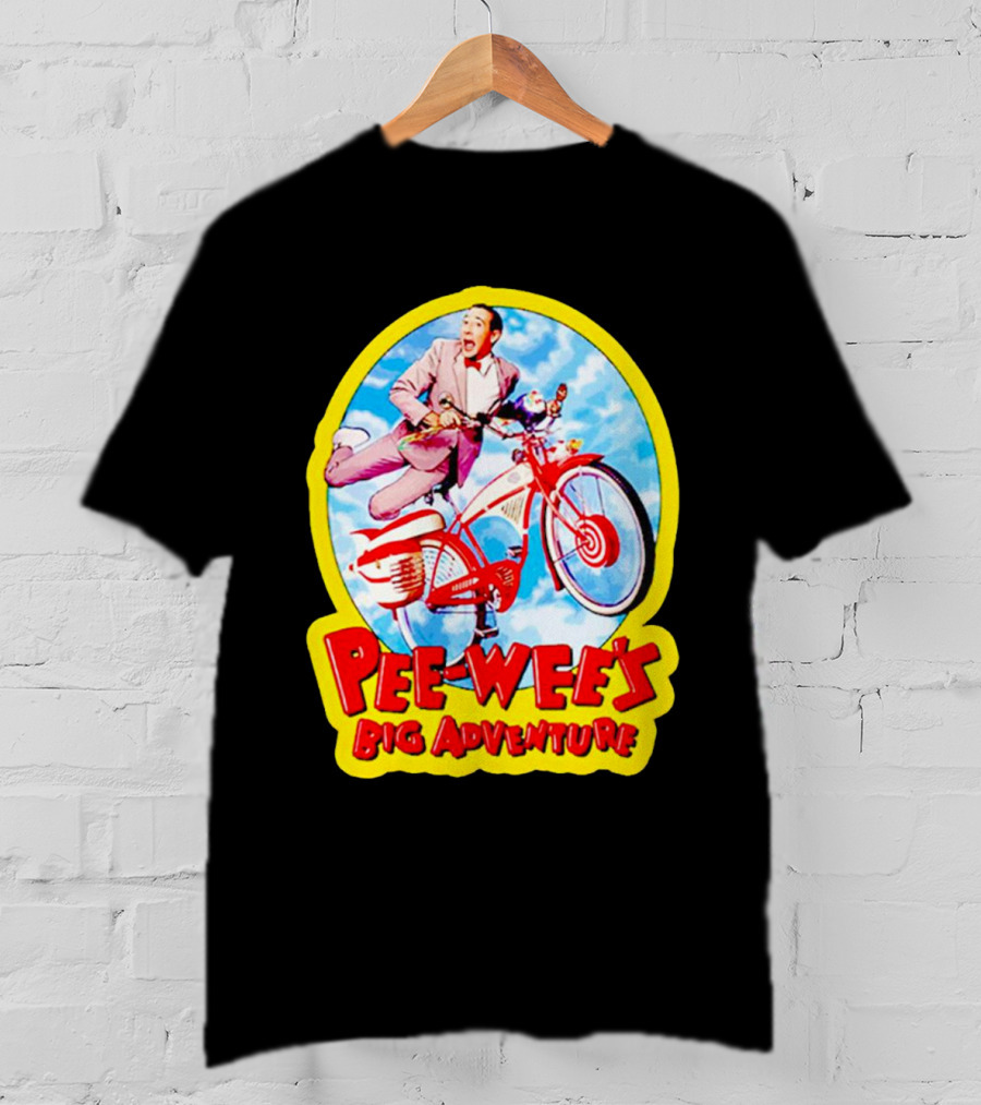 Pee Wee's Big Adventure Comedy Large Marge Bike Scene T-Shirt