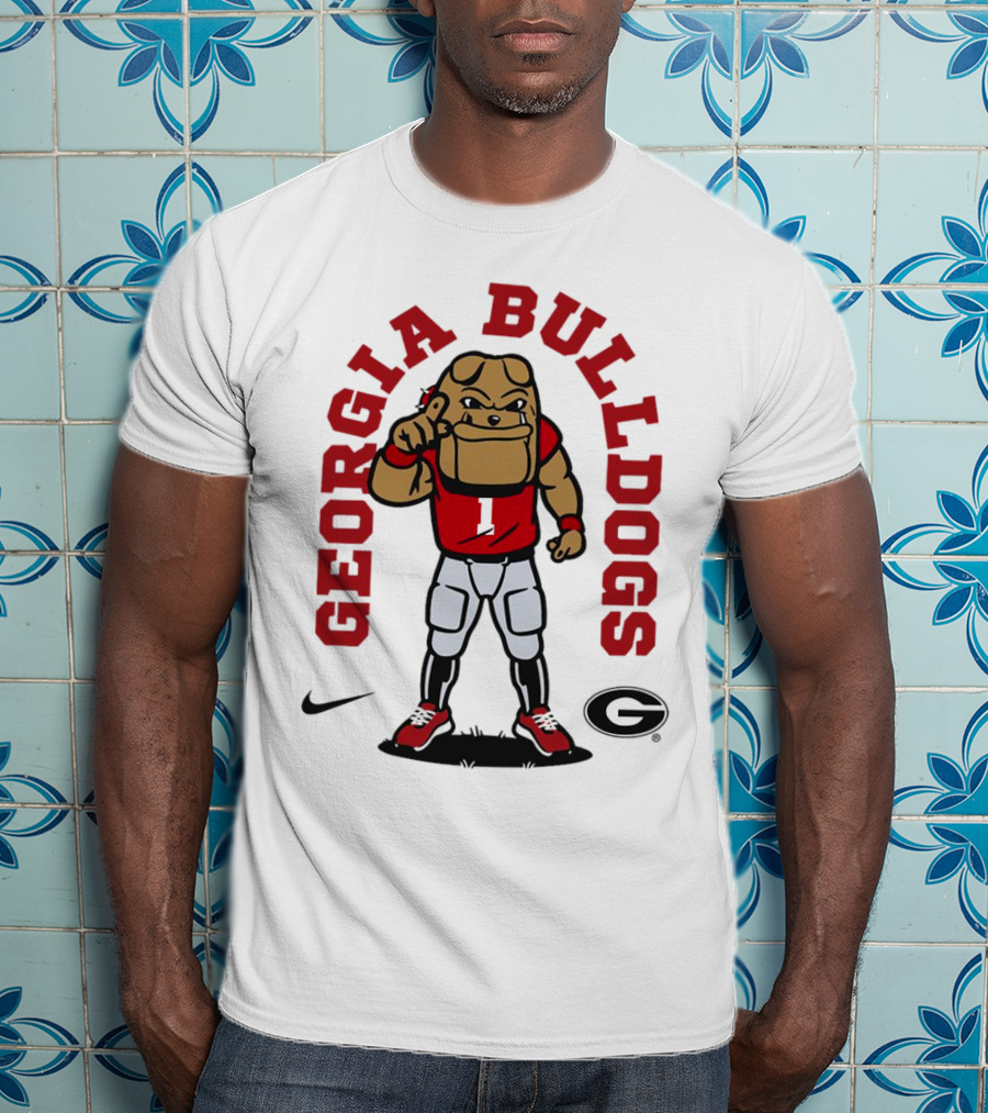 Georgia Bulldogs Mascot Athletic Bulldog T-Shirt