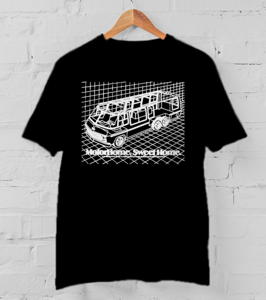 Motorhome Sweet Home Breaking Bad RV Blueprint T-Shirt