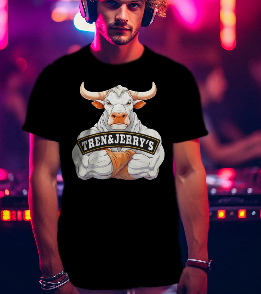 TREN And JERRY'S Bull T-Shirt