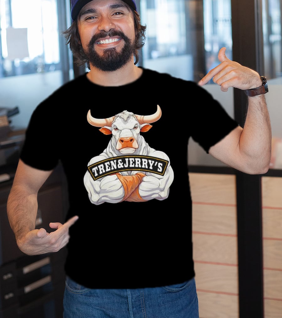 TREN And JERRY'S Bull T-Shirt