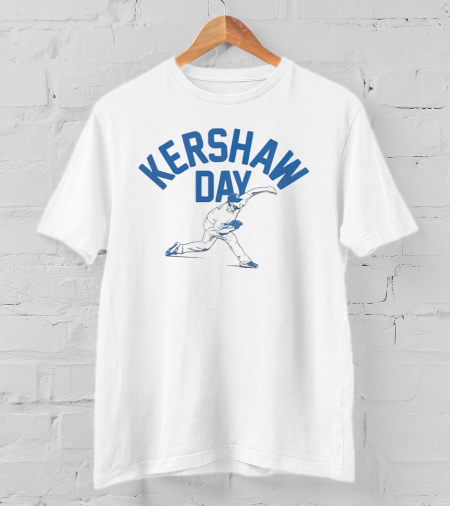 Kershaw Day Pitcher T-Shirt