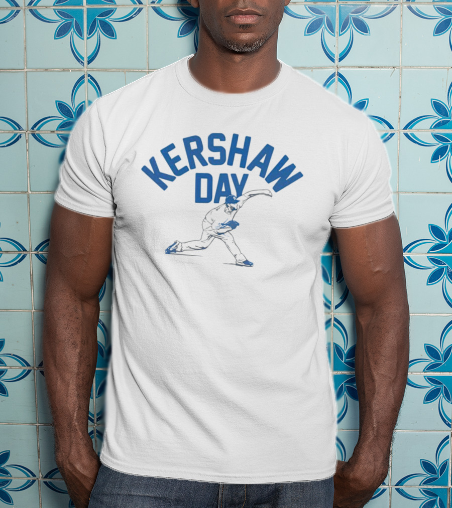 Kershaw Day Pitcher T-Shirt
