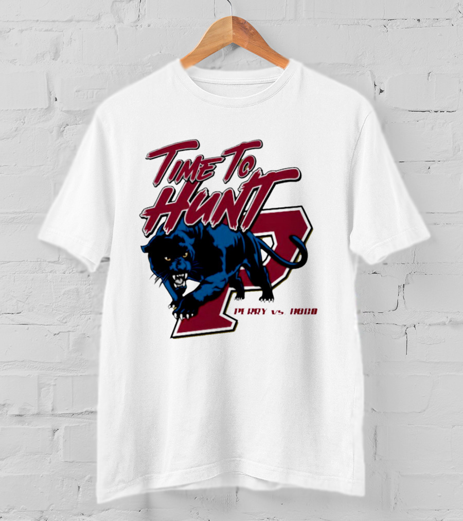 Time To Hunt Perry Vs. Hoco Panther Gold Out T-Shirt