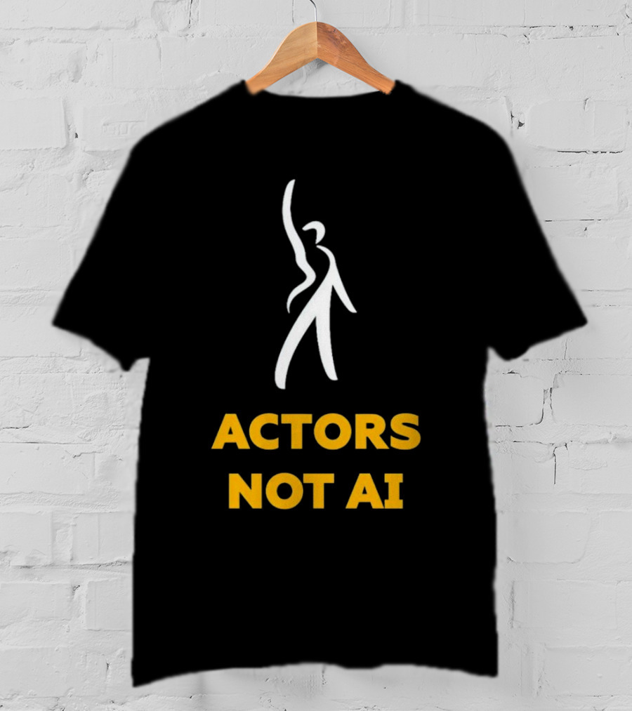 Actors Not AI Striking Pose T-Shirt