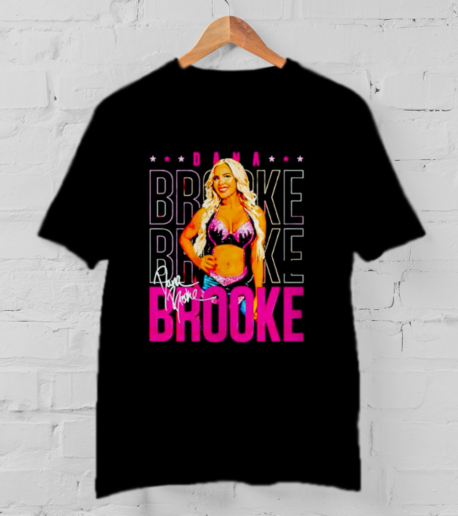 Dana Brooke Signature Name Repeat T-Shirt