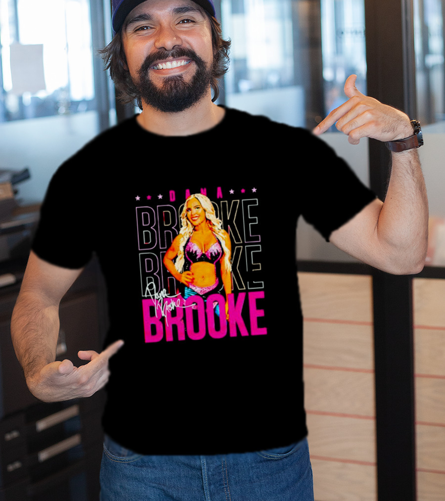 Dana Brooke Signature Name Repeat T-Shirt