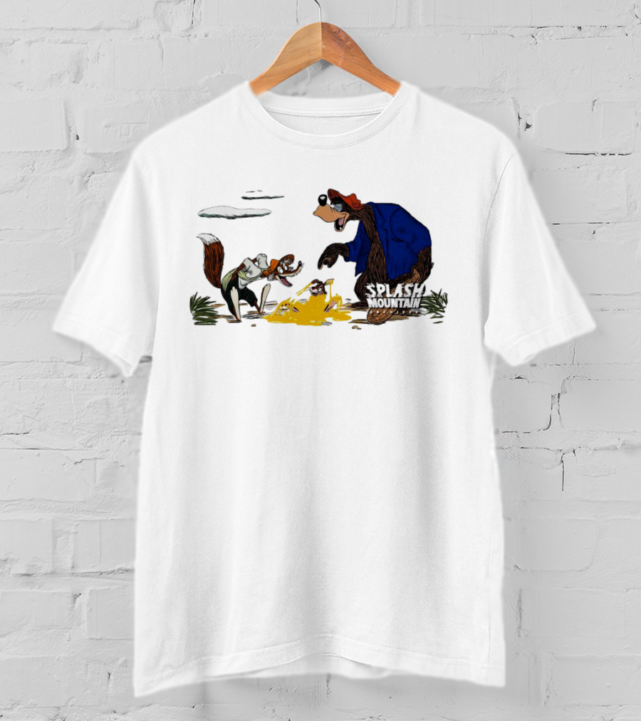 Splash Mountain Disneyland Brer Fox Brer Bear T-Shirt