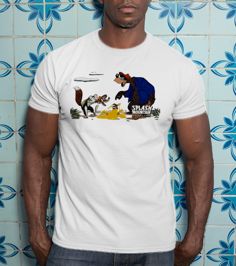 Splash Mountain Disneyland Brer Fox Brer Bear T-Shirt