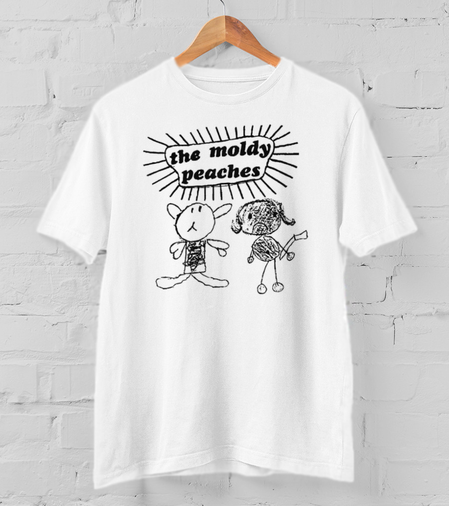 The Moldy Peaches Illustrated Characters T-Shirt
