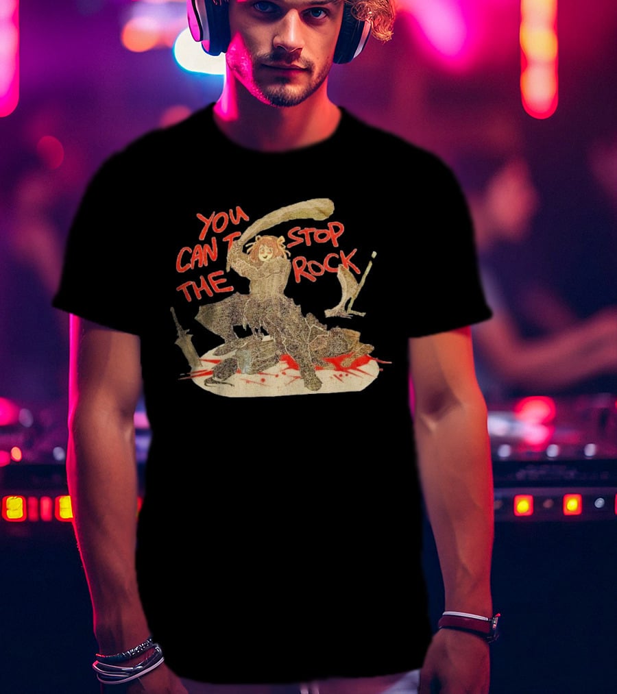 You Can’t Stop The Rock Hunter With Sword And Weapons T-Shirt
