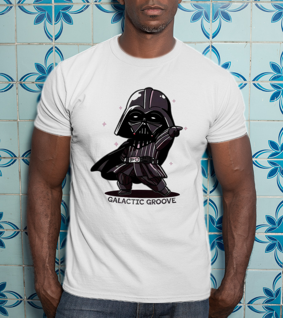 Galactic Groove Dancing Vader Disco Star Wars T-Shirt