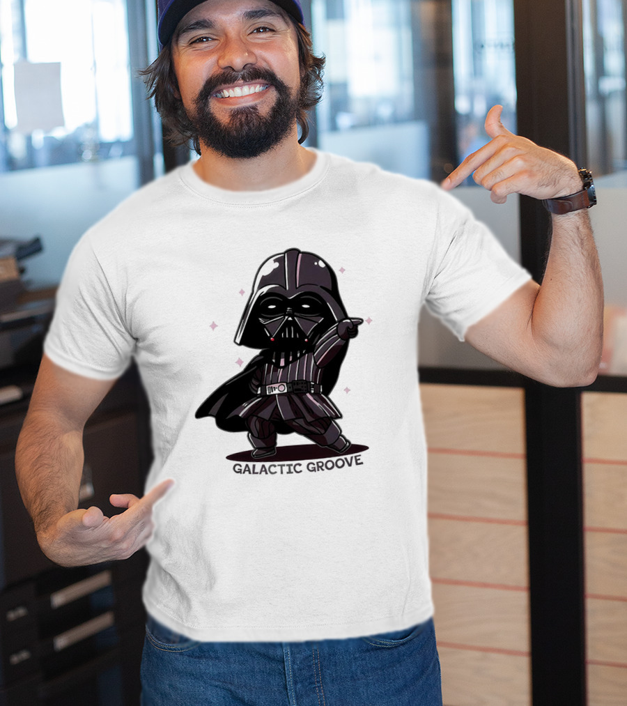 Galactic Groove Dancing Vader Disco Star Wars T-Shirt