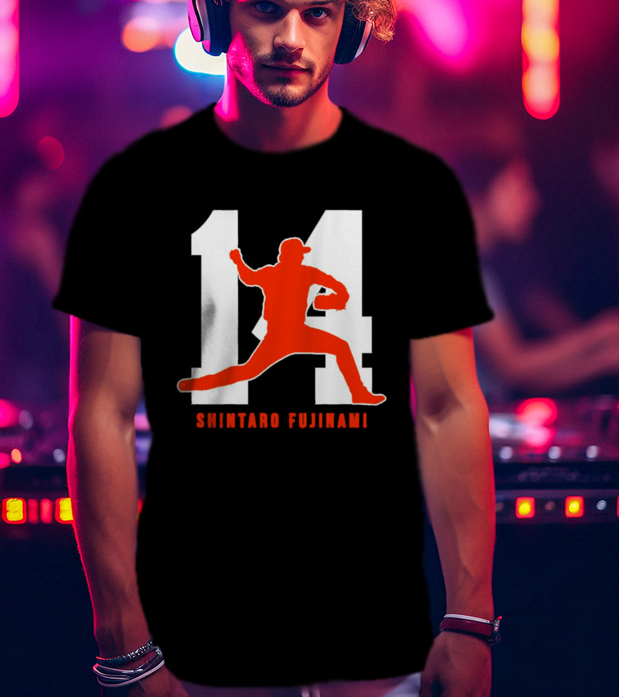 Shintaro Fujinami 14 Pitching T-Shirt