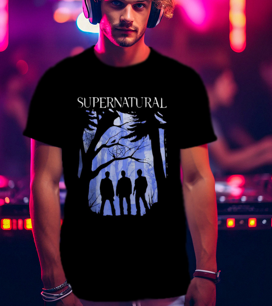 Supernatural Forest Silhouettes Trio T-Shirt