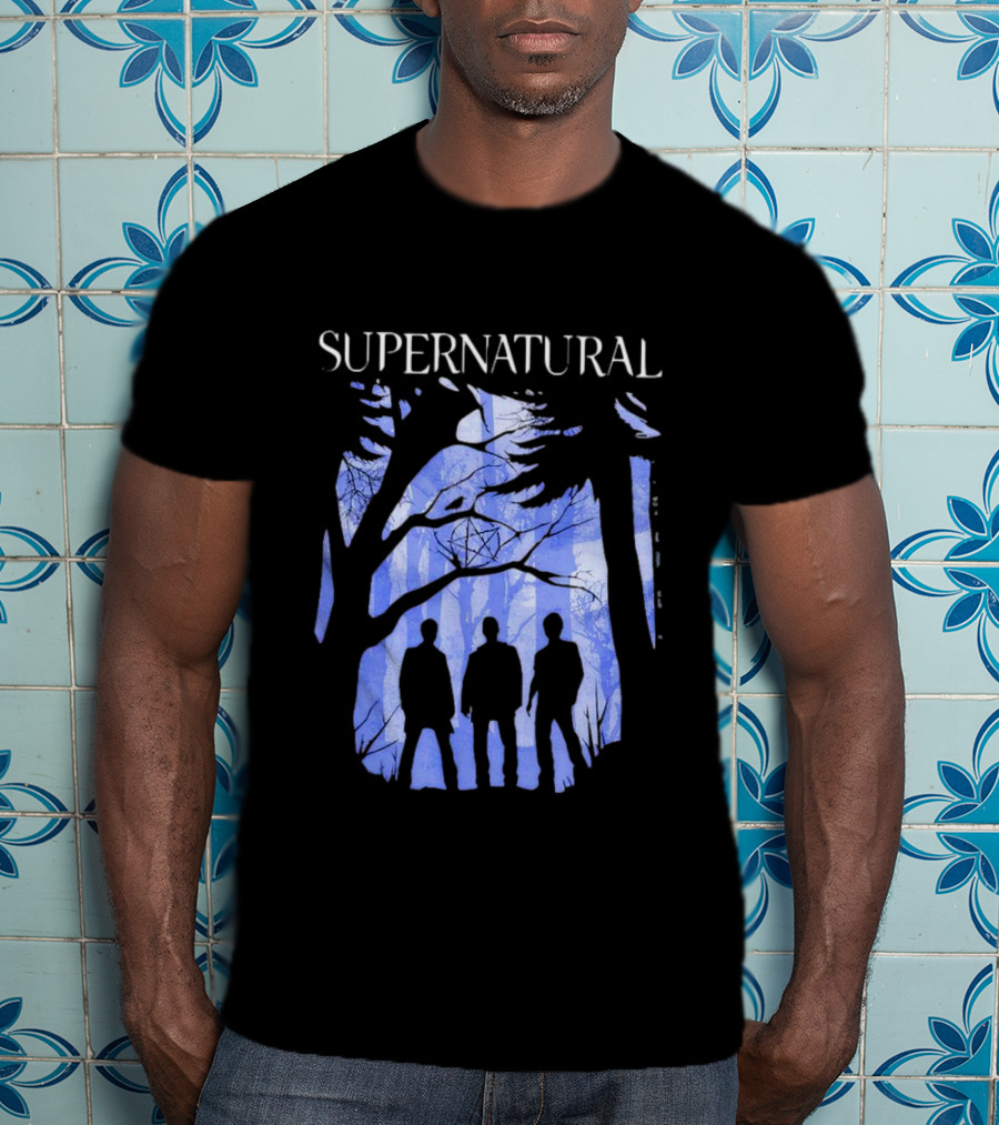 Supernatural Forest Silhouettes Trio T-Shirt