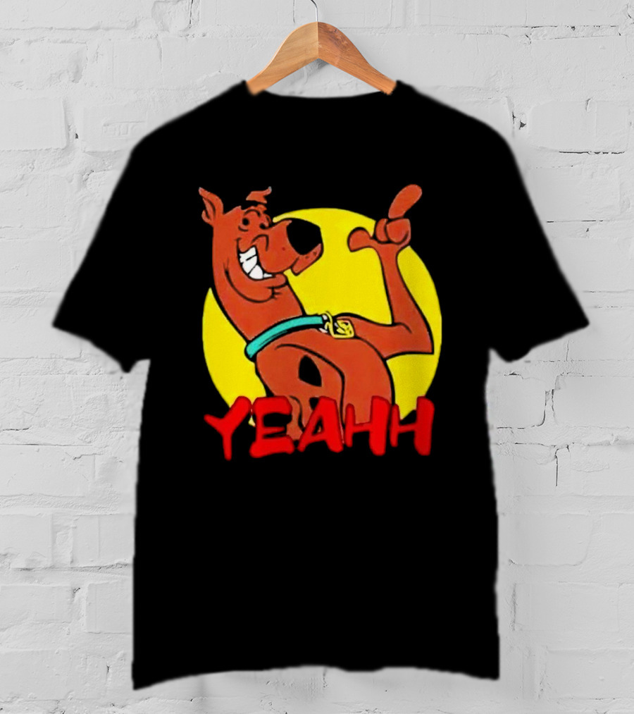 Scooby Cartoon Yeahh Classic Pose T-Shirt