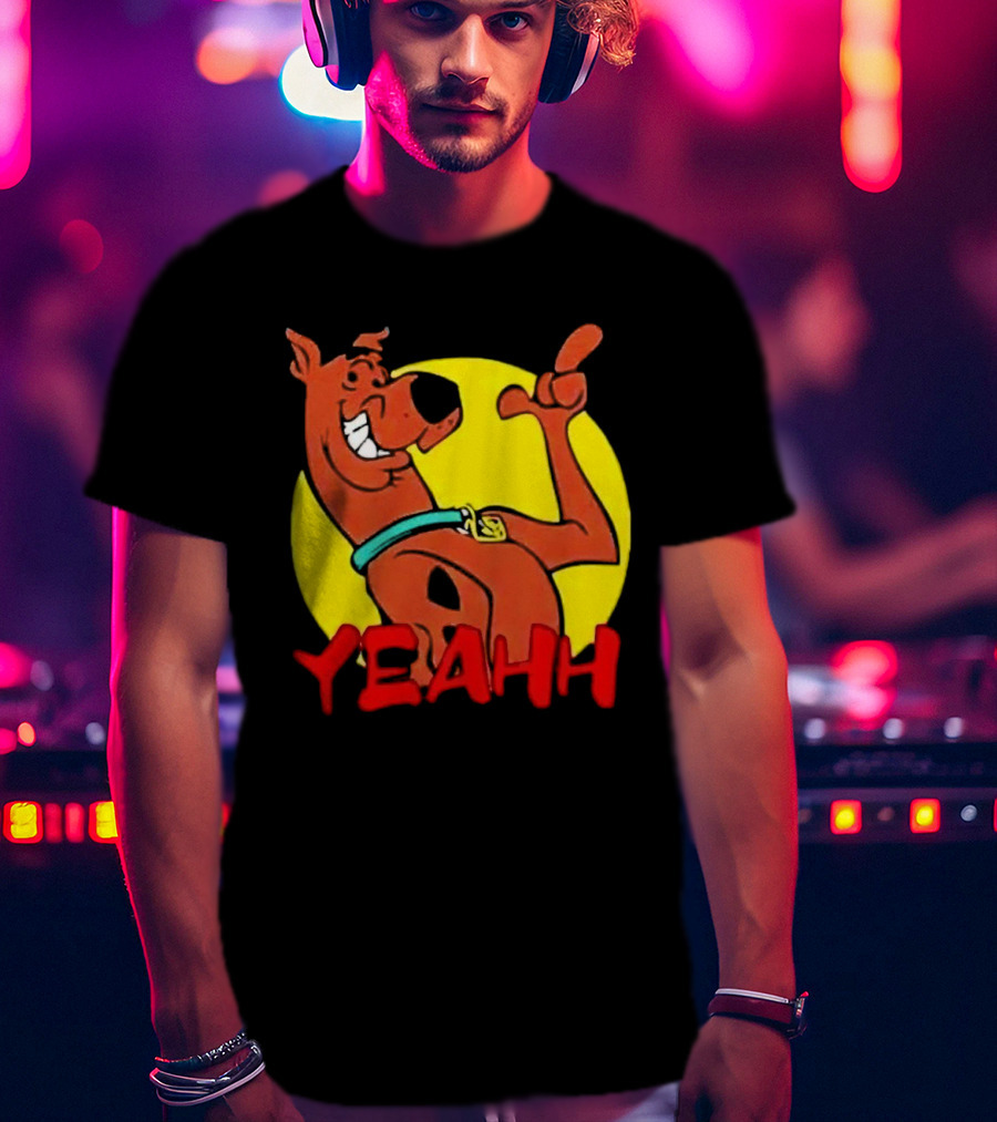Scooby Cartoon Yeahh Classic Pose T-Shirt