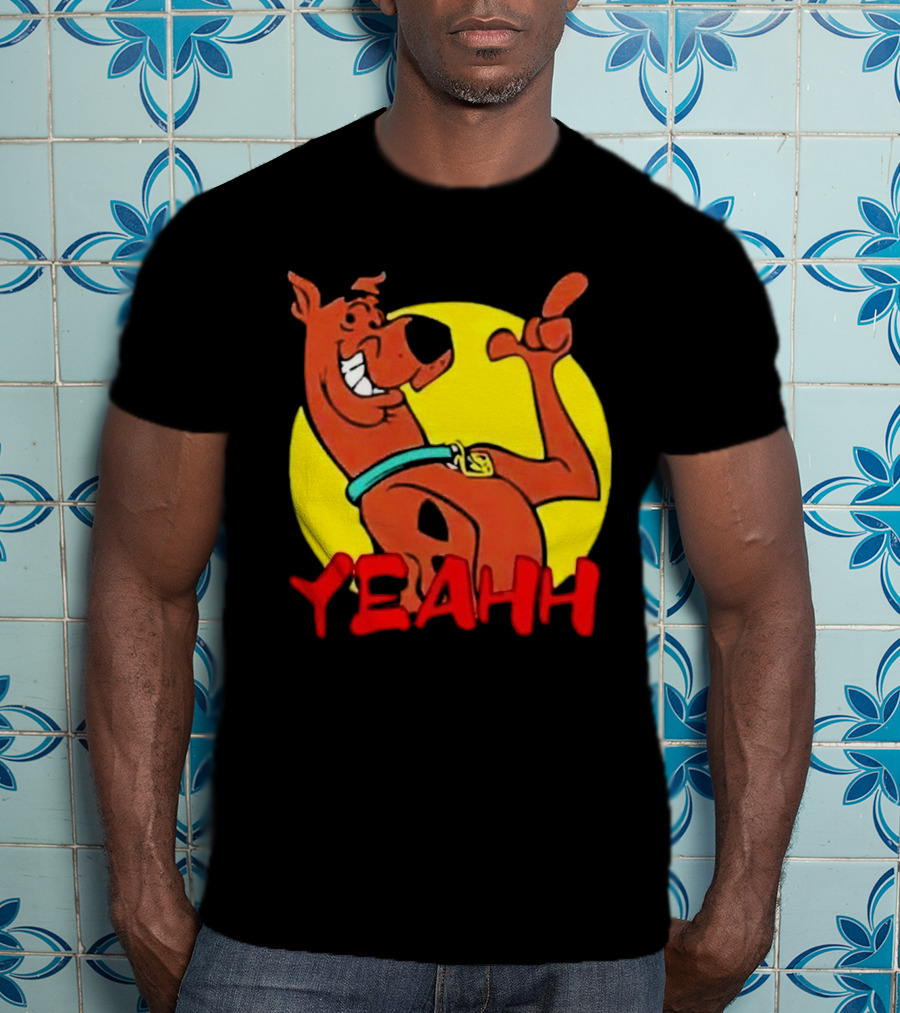 Scooby Cartoon Yeahh Classic Pose T-Shirt