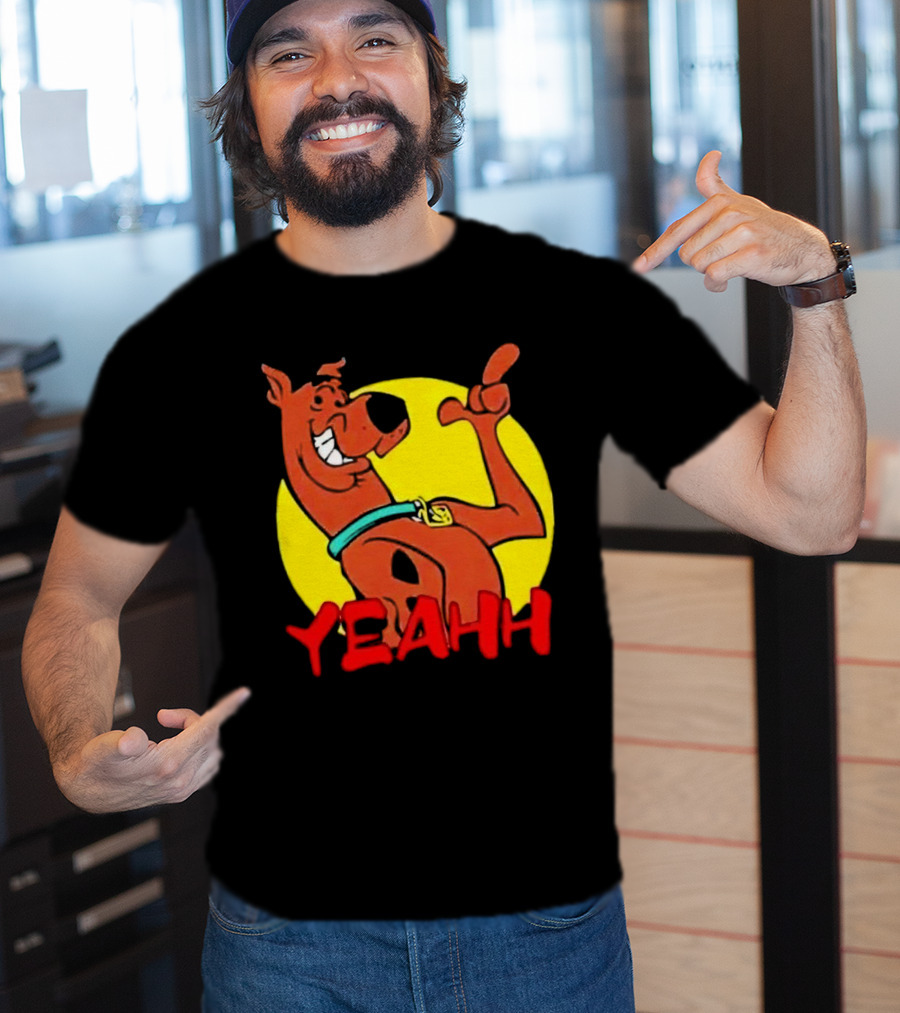 Scooby Cartoon Yeahh Classic Pose T-Shirt