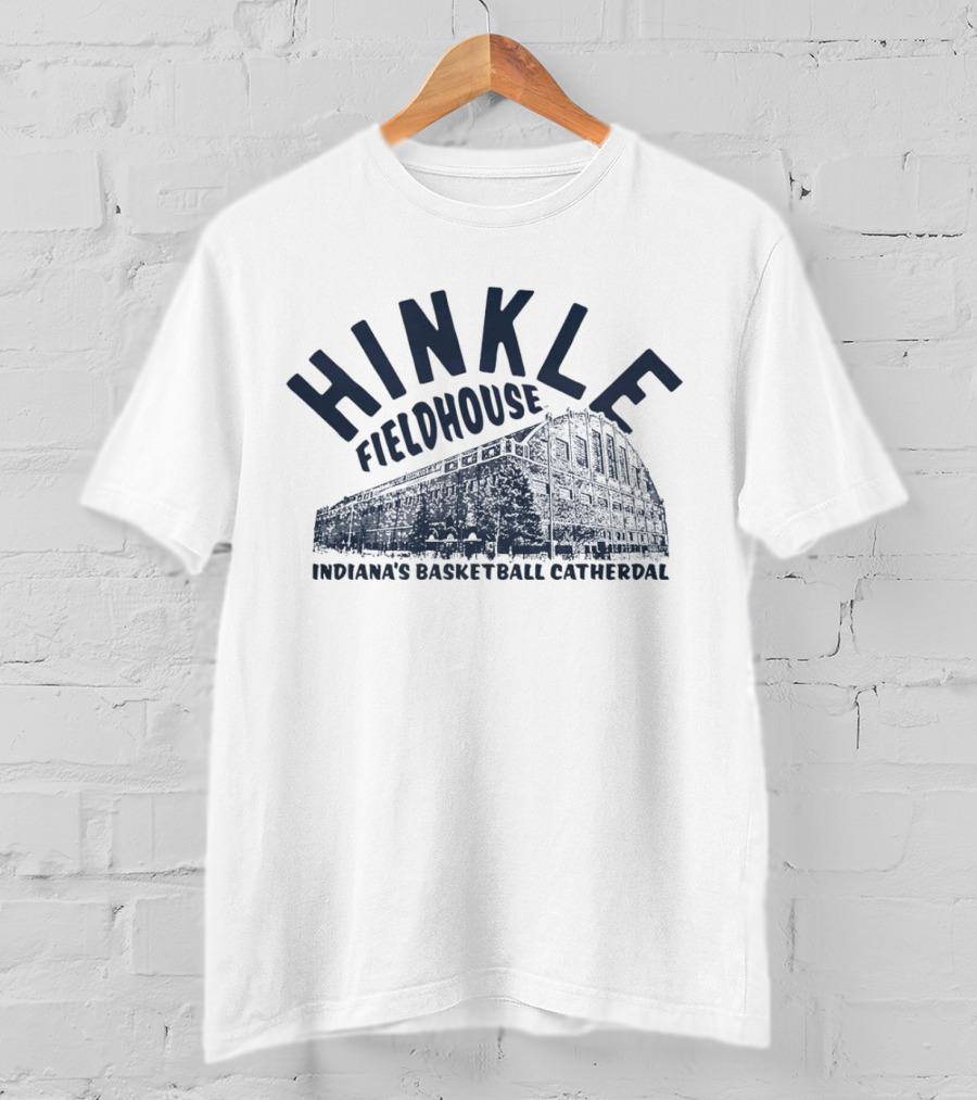 Hinkle Fieldhouse Indiana's Basketball Cathedral T-Shirt